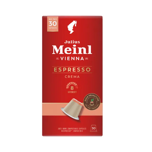 Кава в капсулах Nespresso Julius Meinl Espresso Crema Nespresso® - ціна за шт, уп/30 шт